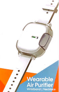 Wearable Fashion Ion Personal Oxigen Purification, 2 in 1 , necklace or Wristband 3D White